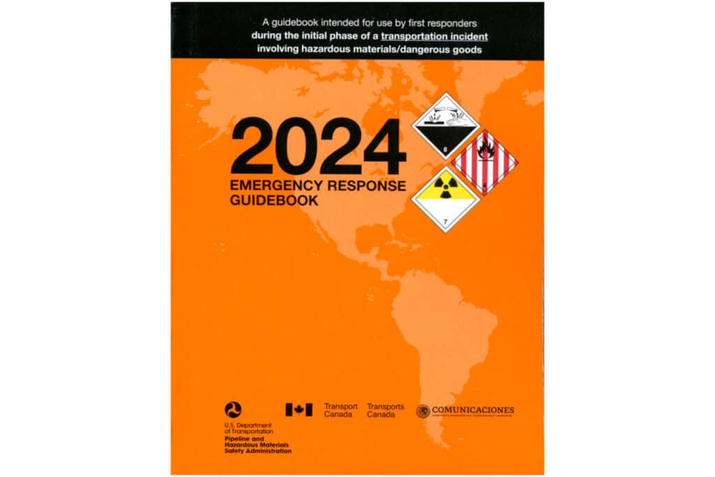 2024 Emergency Response Guidebook Railway Educational Bureau